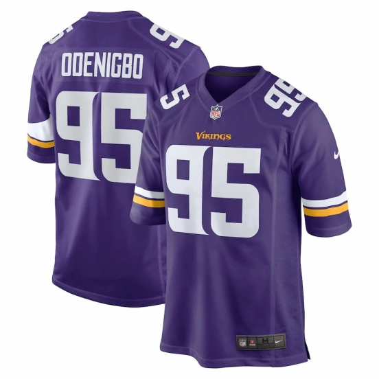 Men's Ifeadi Odenigbo Purple Player Limited Team Jersey
