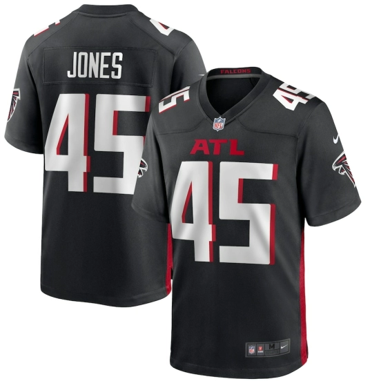 Men's Deion Jones Black Player Limited Team Jersey