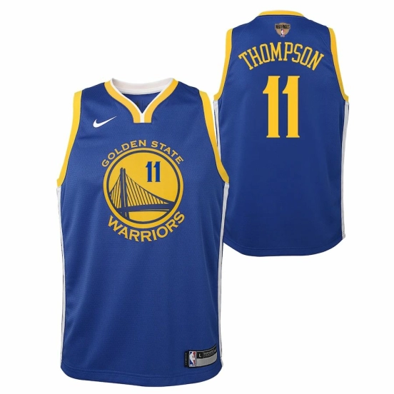 Icon Club Team Jersey - Finals Patch - Klay Thompson - Youth