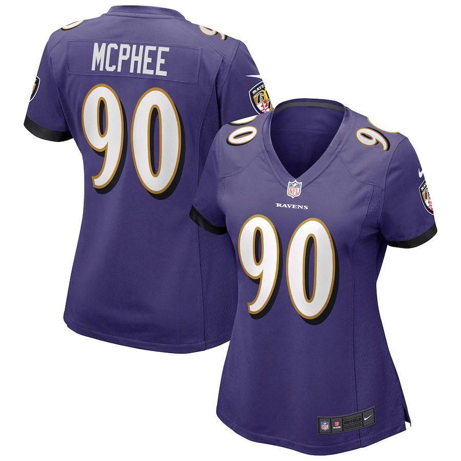 Women's Pernell McPhee Purple Player Limited Team Jersey