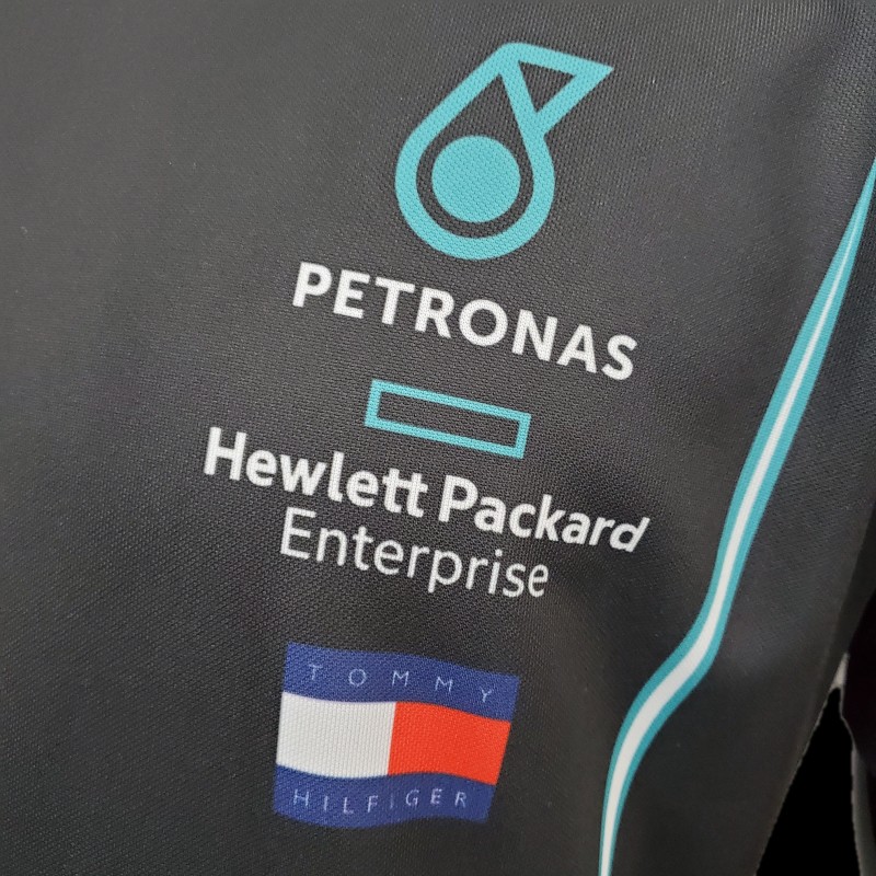 F1 Formula One Racing Suit; 2021 Mercedes Black 