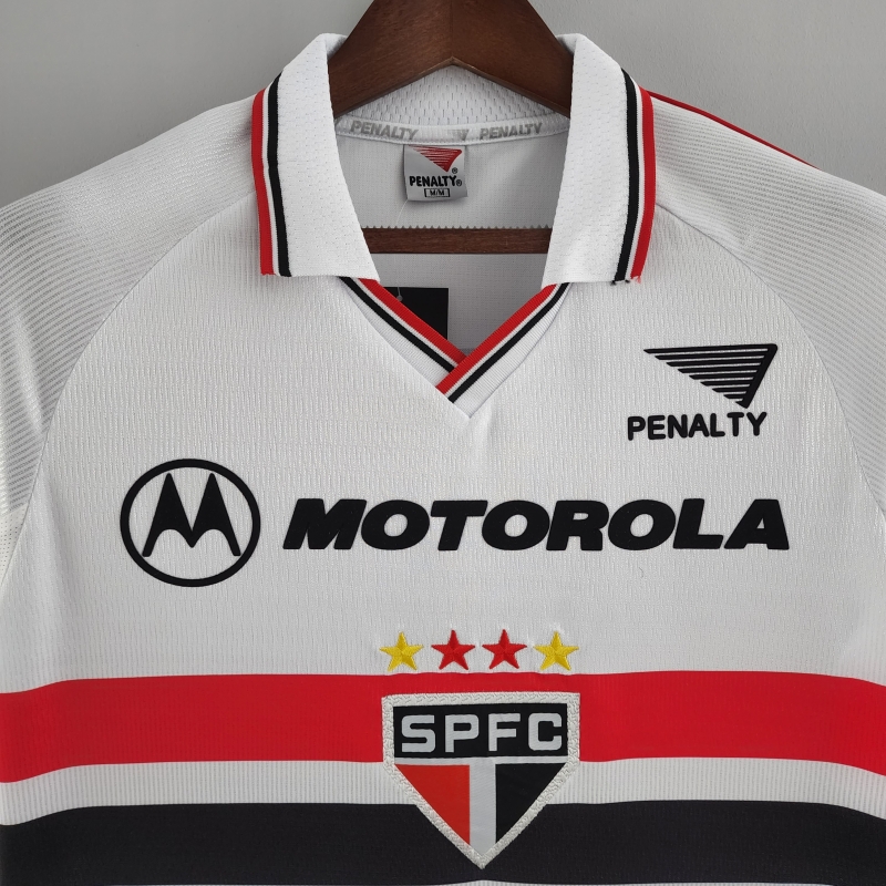 Retro Sao Paulo 1999 Home Soccer Jersey