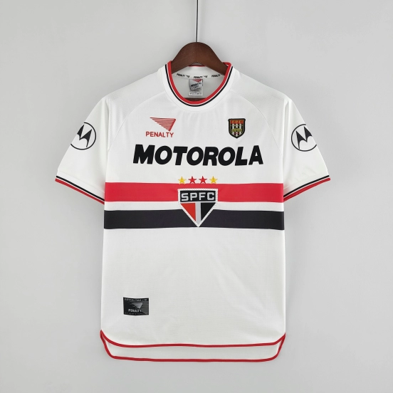 Retro Sao Paulo 2000 Home Soccer Jersey