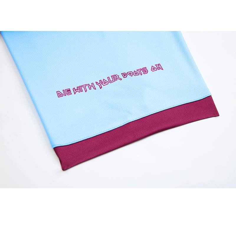 Retro 22/23 Iron Maiden X West Ham Wine/Blue Jersey With Number 11