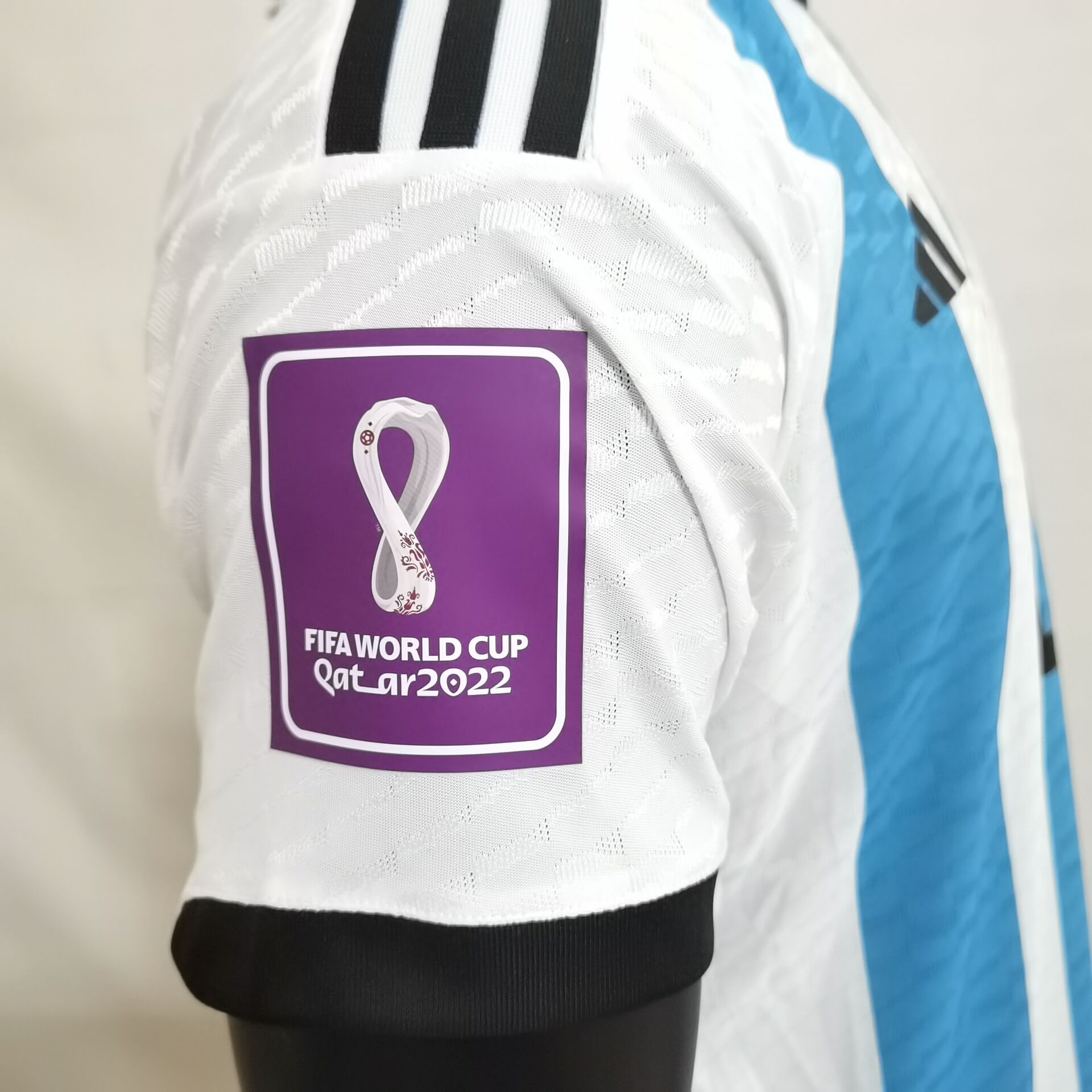 Player Version 3 Stars 2022 Argentina MESSI #10 Home Jersey With World Cup Champion Patches