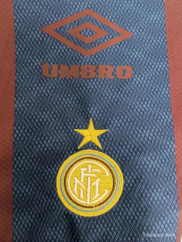 Retro 94/95 Inter Milan Training Jersey Wine Color Jersey