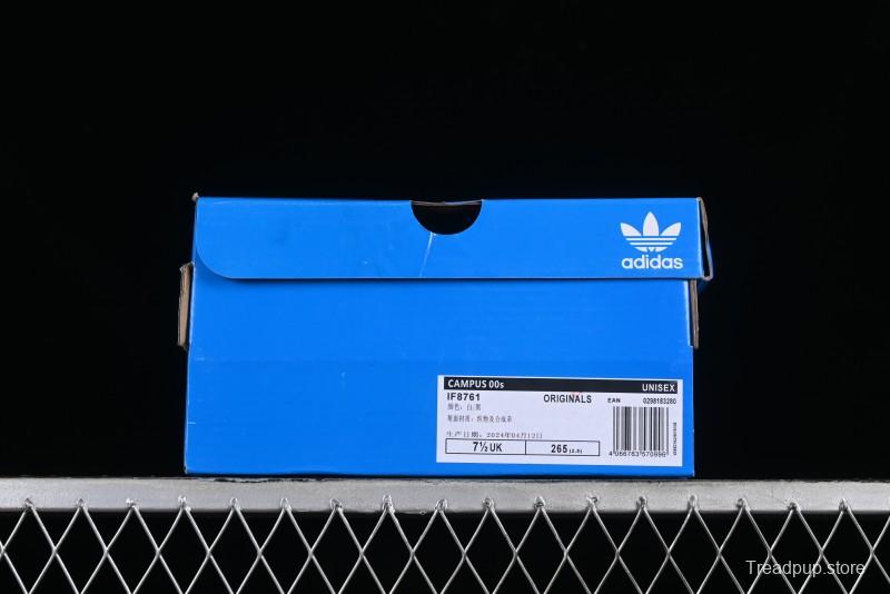 Adidas Originals Campus 00s IF8761 College Series Summer Mesh Bread Style Retro Casual Sports Sneakers - IF8761