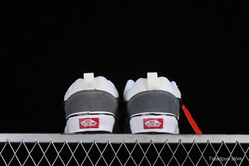 Vans Classics Knu Skool Retro Skate Shoes with Checkerboard Design - VN0009QC6PA