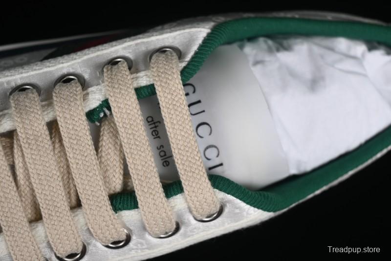 Gucci Tennis 1977 Print Sneaker Retro Casual Sports Canvas Shoes - 02JPO9064