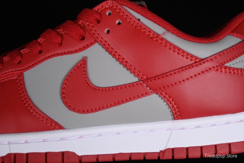 Nike SB Dunk Low Grey Red Colorway Low-Top Casual Skateboarding Shoes - CW1590-0002