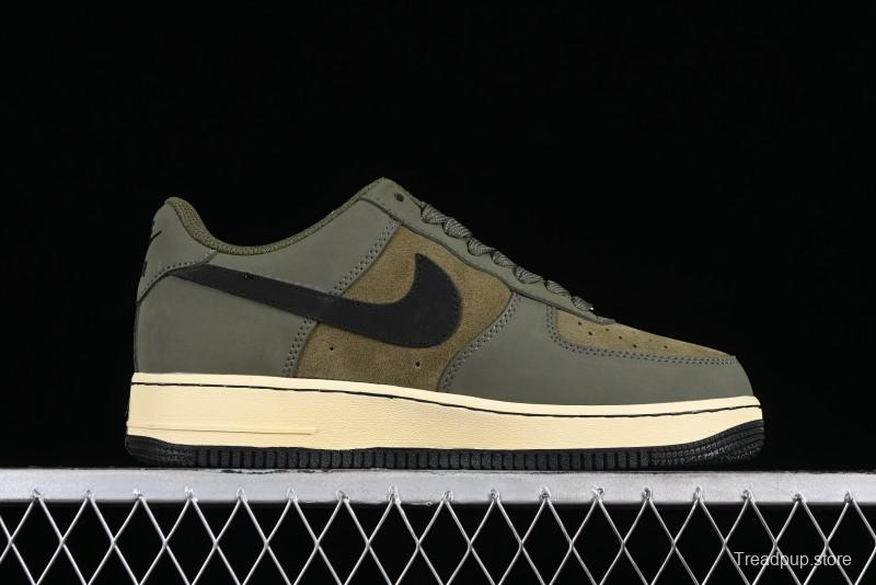 Nike Air Force 1 '07 Low LV Collaboration - Military Green Casual Sneakers - BA8806-223