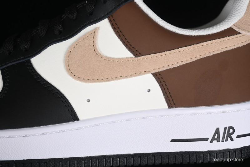 Nike Air Force 1 '07 Low Casual Sneakers with Full-Length Air Cushion - FB3355-200