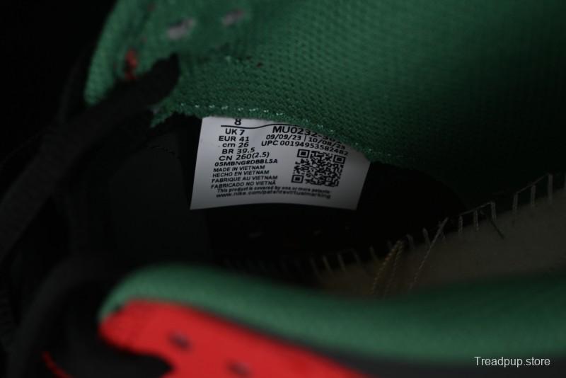 Nike SB Dunk Low Casual Skateboarding Shoes Racing Red/Green - MU0232-361