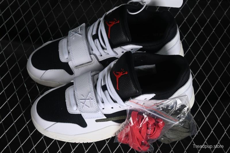 Nike Travis Scott x Jordan Cut The Check AJ1 Basketball Shoes with Velcro Strap - FZ8117-100