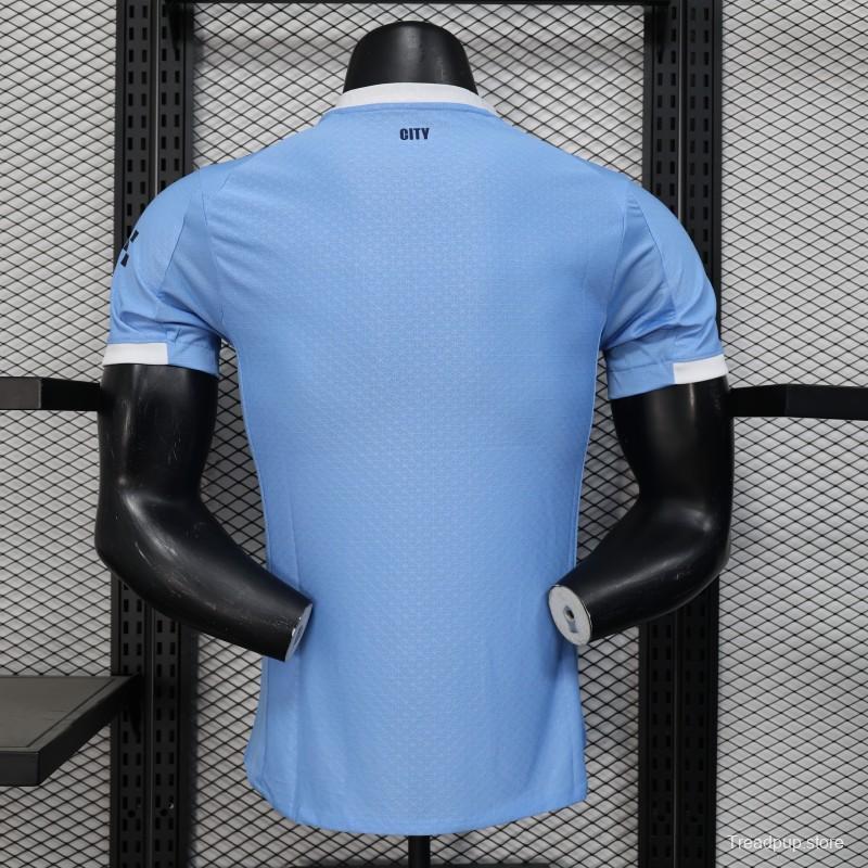 Player Version 25/26 Manchester City Home Jersey