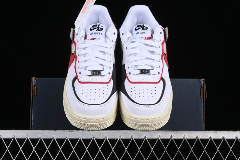 Nike Air Force 1 Shadow Lightweight Elevated Low-Top Casual Sneakers - FN6335-100