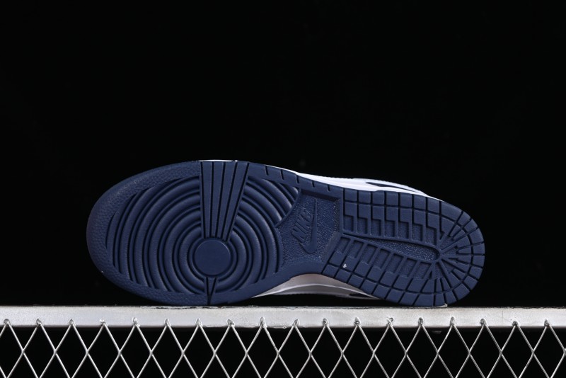Nike SB Dunk Low Casual Skate Shoes in Black, White, and Blue - FQ8826-100