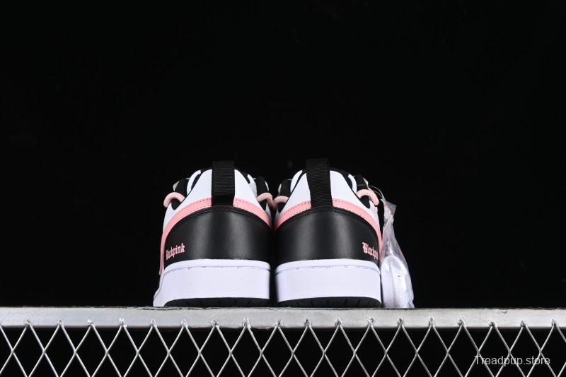 Nike Court Borough Low 2 Sneakers in Cool Blackberry with Sweet & Spicy Design - BQ5448-110