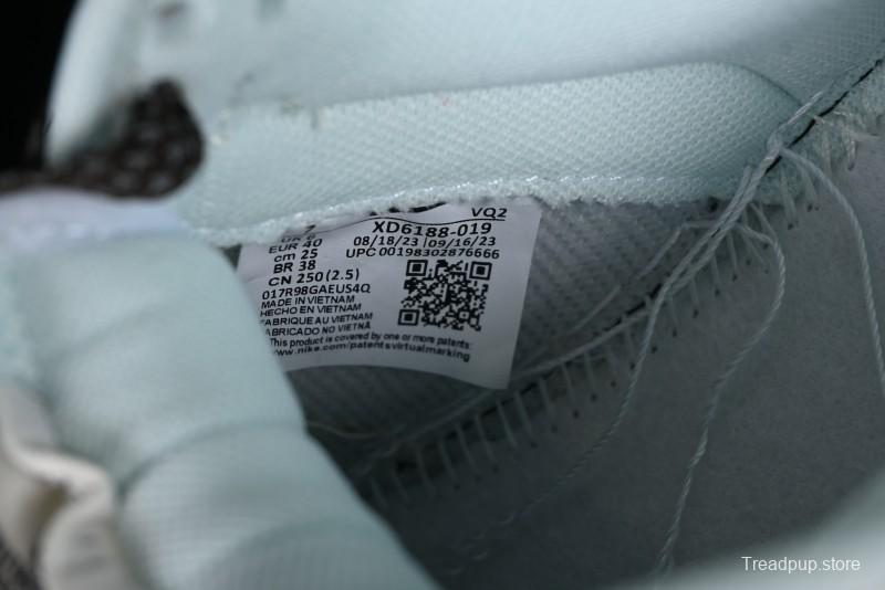 Nike SB Dunk Low BAPE Collaboration Anniversary Edition - White with Brown Swoosh Low-Top Casual Skate Shoes - XD6188-019