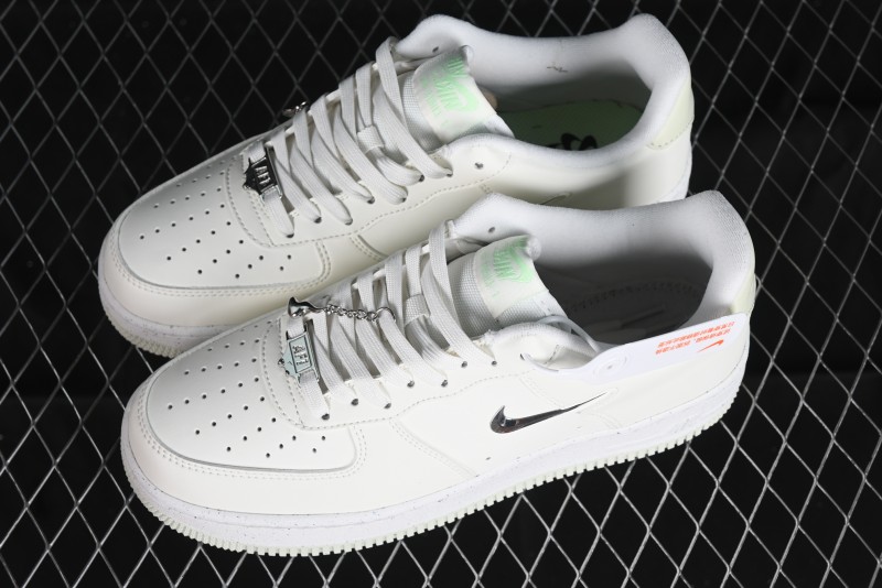 Nike Air Force 1 '07 Low Casual Sneakers with Full-Length Air Cushion - FN8540-100