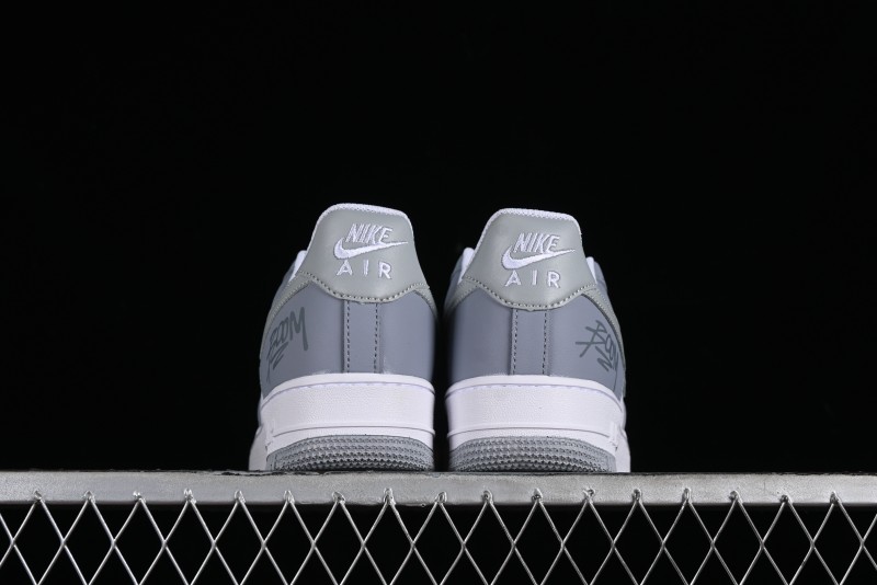 Nike Air Force 1 '07 Low Casual Sneakers with Full-Length Air Cushion - FJ4146-111