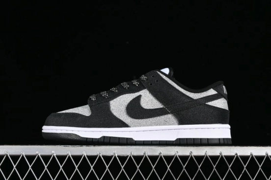 Nike SB Dunk Low Black Starry Sky Anniversary High-End Custom Low-Top Casual Sneakers - LW1818-101