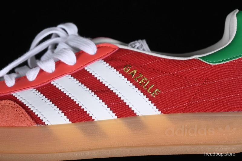 Adidas Originals Gazelle Indoor IF9641 Retro Casual Slip-Resistant Low-Top Sneakers - IF9641