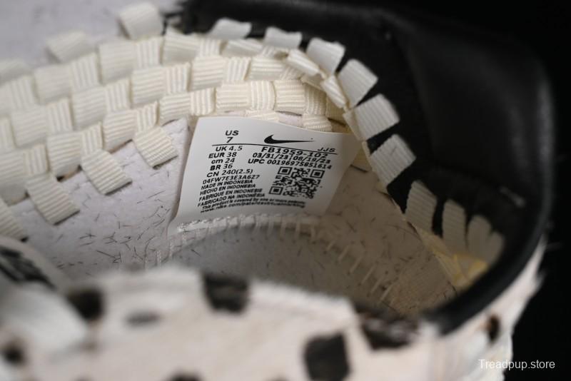 Nike Air Footscape Woven Asymmetrical Weave Slip-Resistant Low-Top Lifestyle Casual Shoes - FB1959-102