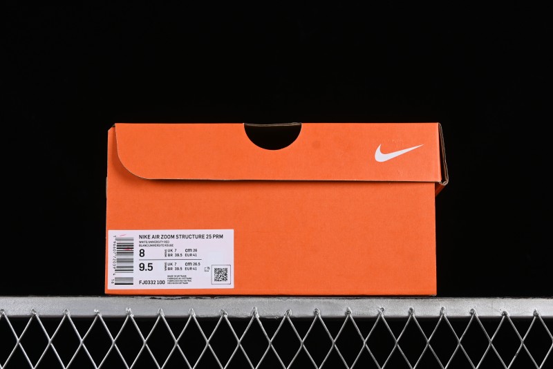 Nike Air Zoom Structure 25 2024 New Cushioning Anti-Slip Comfortable Running Shoes - FJ0332-100