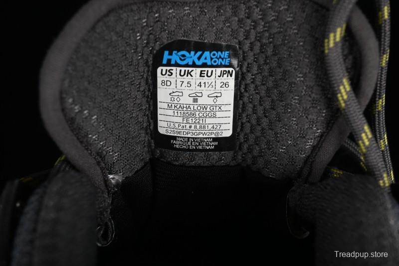 HOKA ONE ONE Kaha Low GTX Hiking Shoes with Cushioned Midsole and Waterproof Design - 1118586 CGGS