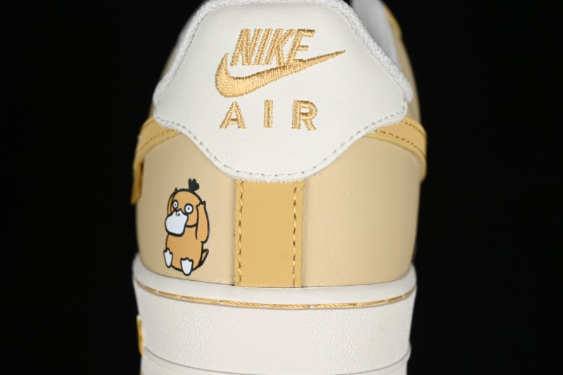 Nike Air Force 1'07 Low "Psyduck" Casual Sneakers - DB3301-661