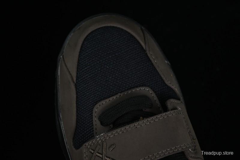 Nike Travis Scott x Jordan Cut The Check AJ1 Basketball Shoes with Velcro Design - FZ8117-200