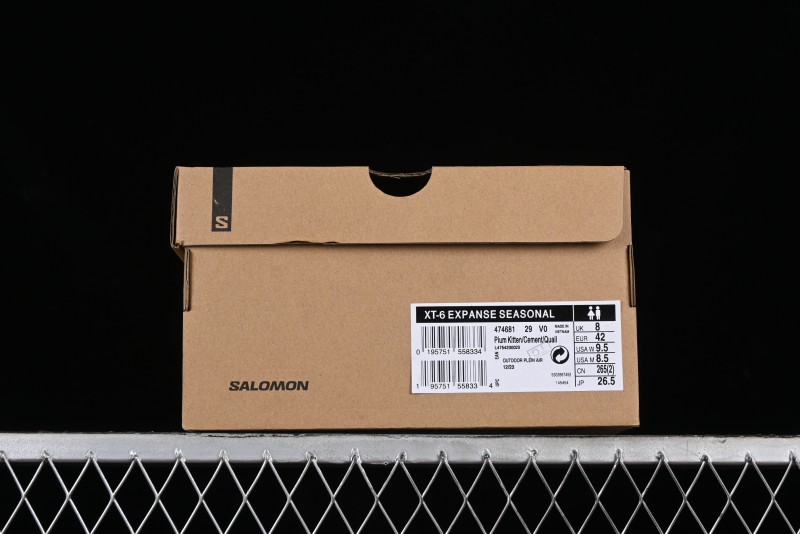 Salomon XT-6 EXP Outdoor Trail Running Shoes with Advanced Technology - 474681-29