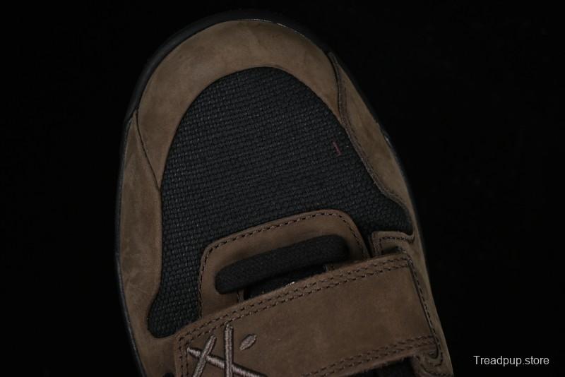 Nike Travis Scott x Jordan Cut The Check AJ1 Basketball Shoes with Velcro Design - FZ8117-204