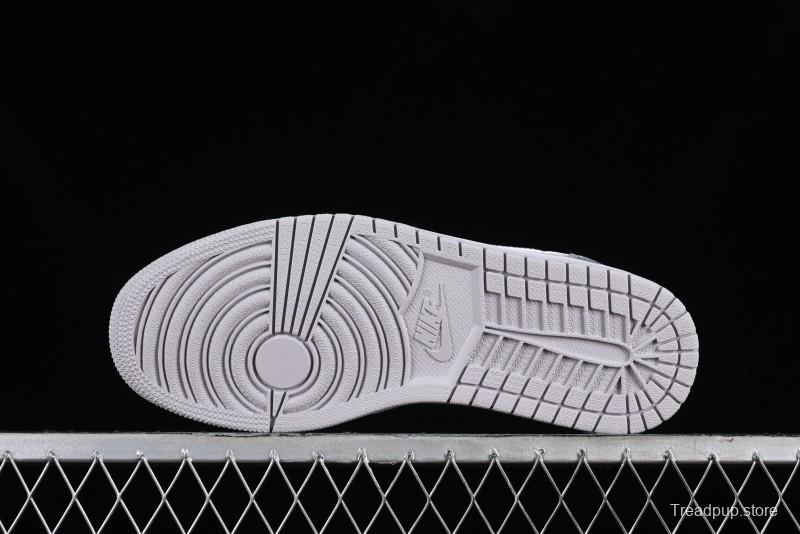 Nike Air Jordan 1 Low AJ1 Grey Silver Low-Top Casual Sneakers - CZ0790-002