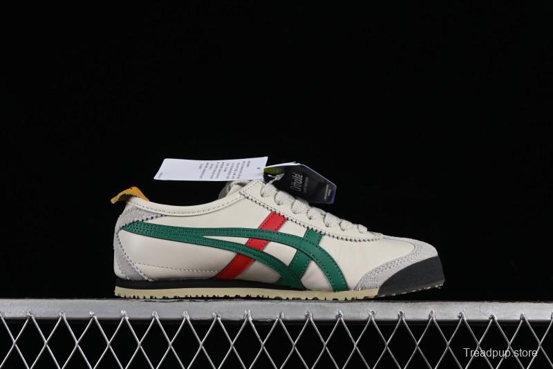 Onitsuka Tiger Mexico 66 Low-Top Leather Running Shoes - 1183C102-201