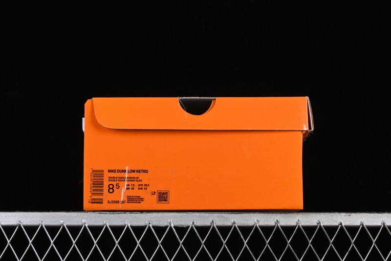 Nike SB Dunk Low LV Collaboration - Blue Denim Print Anniversary High-End Custom Low-Top Casual Skate Shoes - SJ2068-257