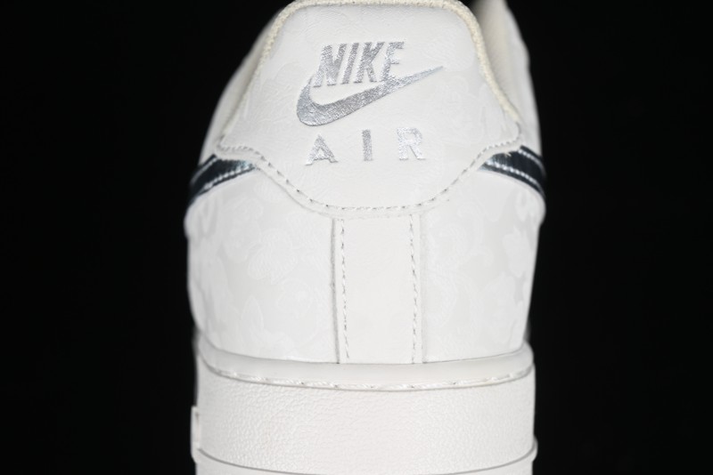 Nike Air Force 1 '07 Low Custom Traditional Chinese Brocade Casual Sneakers - AF2406-110