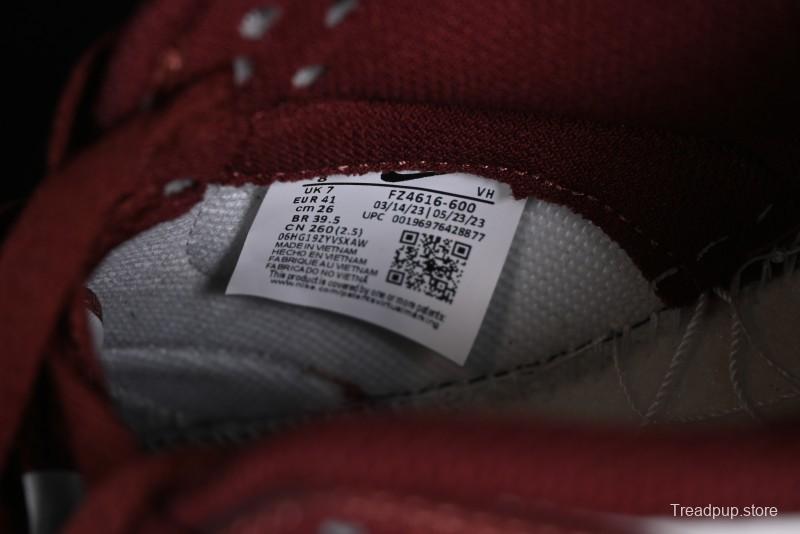 Nike Dunk Low SB Wine Red Black Low-Top Skateboarding Shoes - FJ4616-600