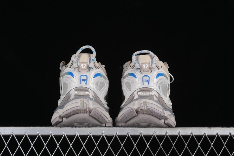 Balenciaga Runner Kith Four Color Retro Casual Sneakers - W3RNY2240