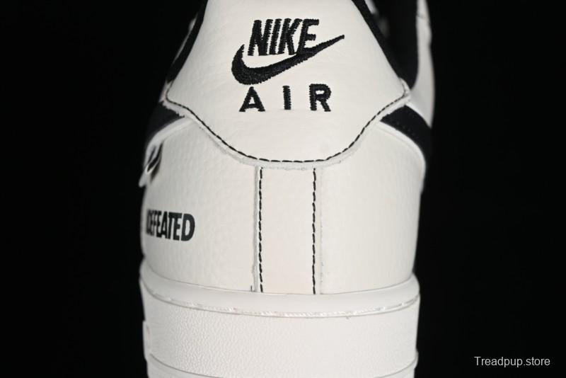 Nike Undefeated Air Force 1'07 Low Casual Sneakers with Custom Leather & Reflective Details - UT2023-201