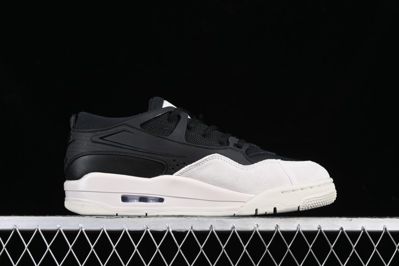 Nike Air Jordan 4 Remastered Sneakers in Black, Light Bone, and Dark Gray - FQ7939-001