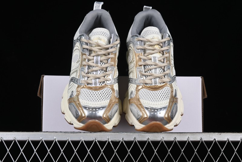 Dior Chrono Round Toe Lace-Up Lifestyle Casual Running Sneakers - 49G GOLDEN
