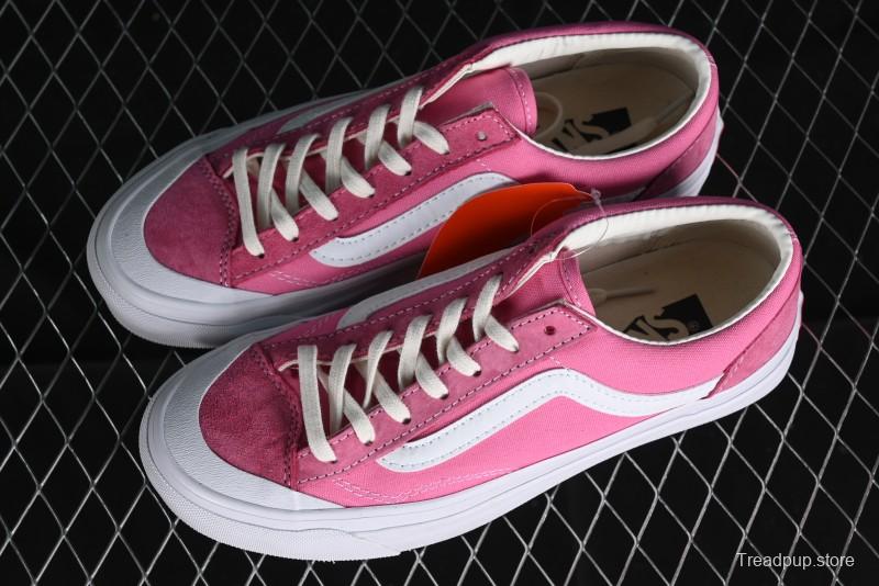 Vans Style 36 Decons Dragon Fruit Color Half-Moon Toe Vulcanized Casual Skate Shoes - VN000MT6PIN