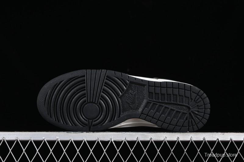 Nike SB Dunk Low Lightning Collaboration Off-White Black Starry Sky Anniversary High-End Custom Low-Top Casual Skate Shoes - XD1688-015