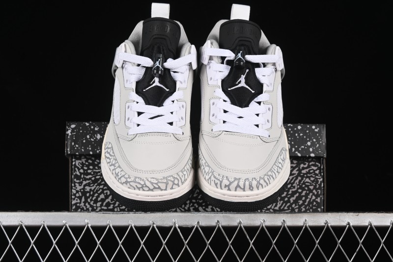 Nike Jordan Spizike Low AJ Hybrid Elements All Black Crackle Casual Sneakers - HQ1191-011