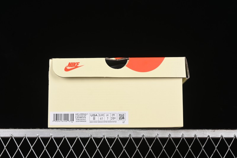 Nike Travis Scott x Fragment Design x Air Jordan 1 Low OG SP AJ1 Retro Sneakers - LJ5188-013