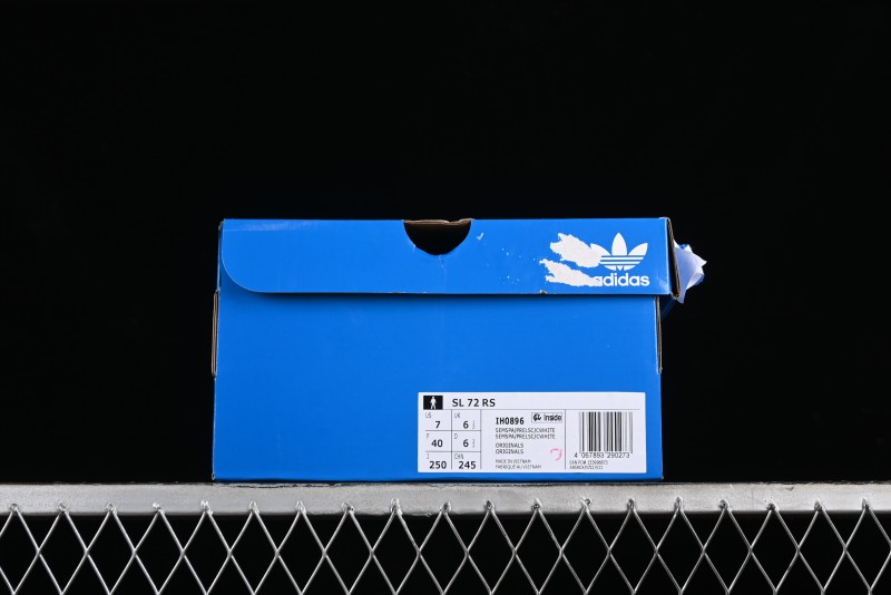 Adidas Originals SL 72 RS Retro Running Shoes with Ecotex Tongue and EVA Midsole - IH0896