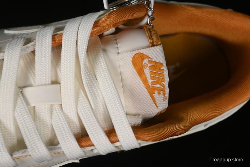 Nike SB Dunk Low UN Collaboration - Off White & Yellow Swoosh Anniversary Customized Low-Top Casual Skate Shoes - KK1688-011