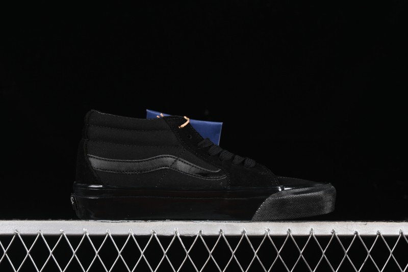 Vans Sk8-Mid Reissue 83 High-End Retro Suede Skate Shoes - VN000CQQBKA